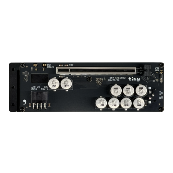 chestnut board and aluminum base